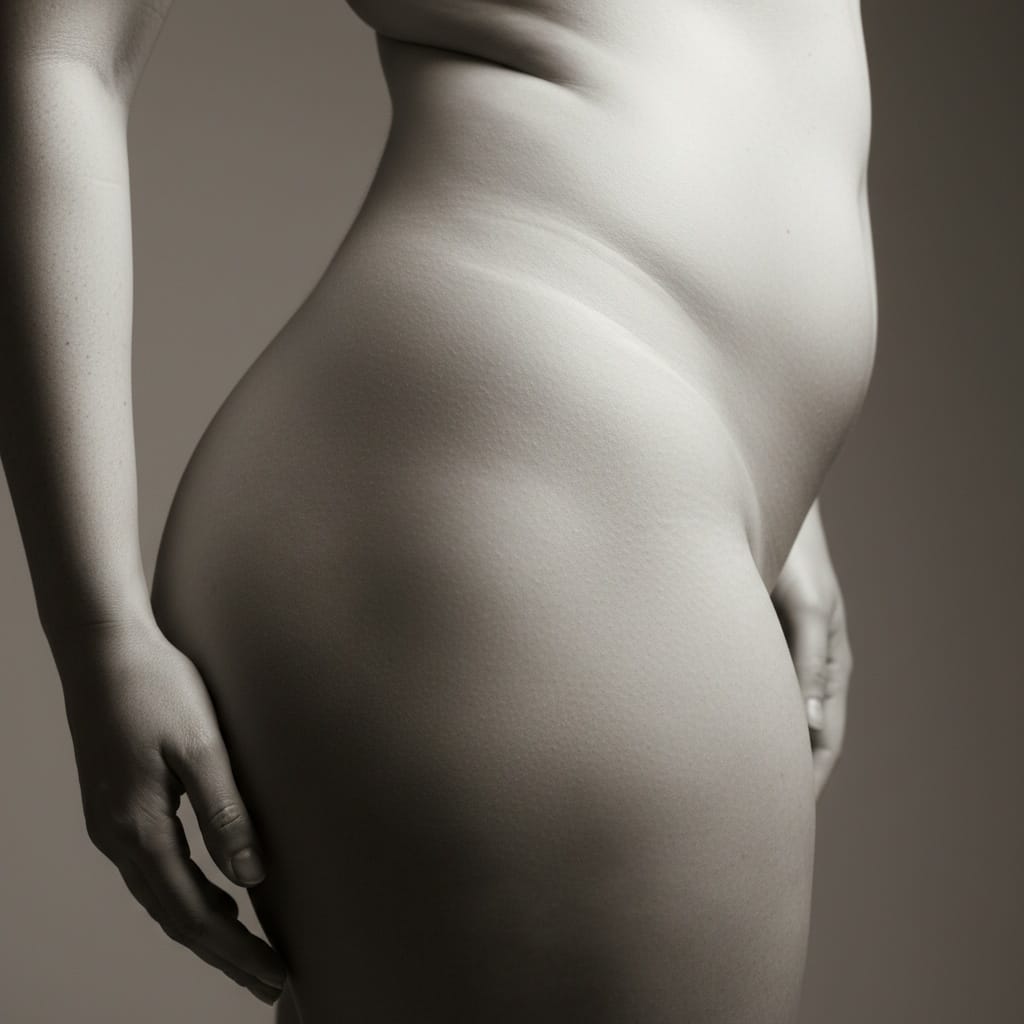 curve white woman abstract body form study 18552750