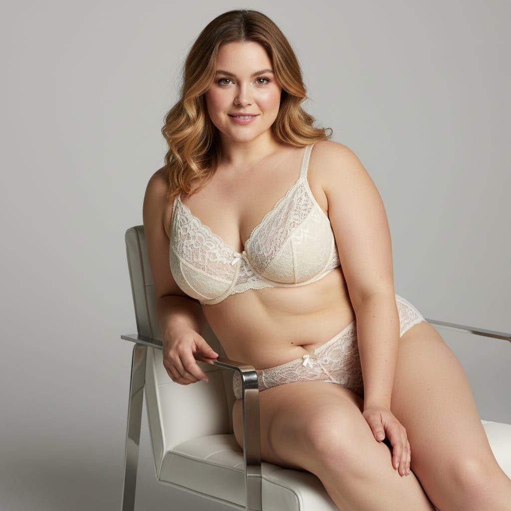 curve white woman seated chair elegant pose 78749169