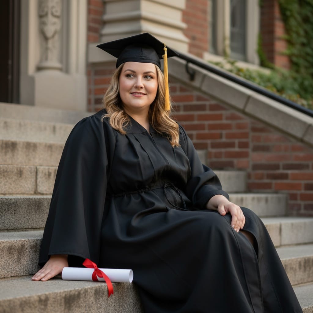 curve white woman stairs contemplative achievement 30530809