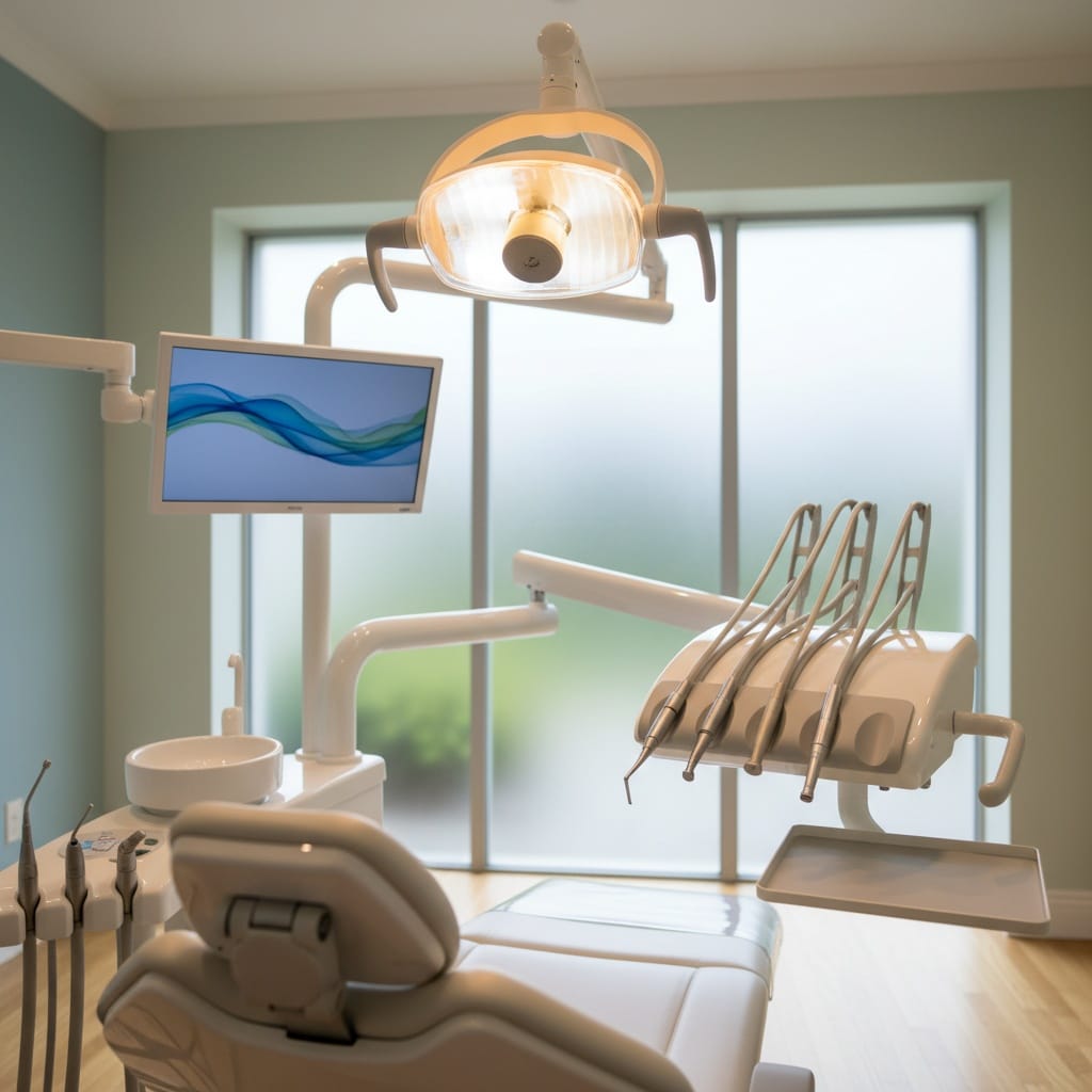 dental chair patient pov 65459066
