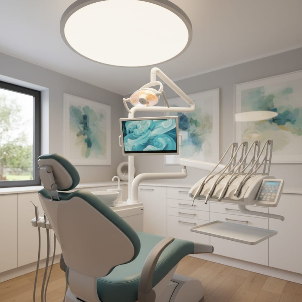 dental chair patient pov 65954113