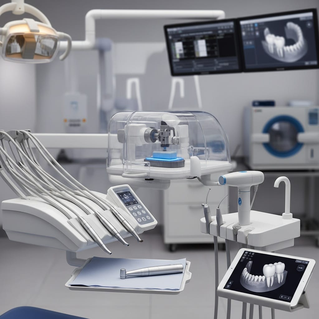 dental equipment detail 17987918