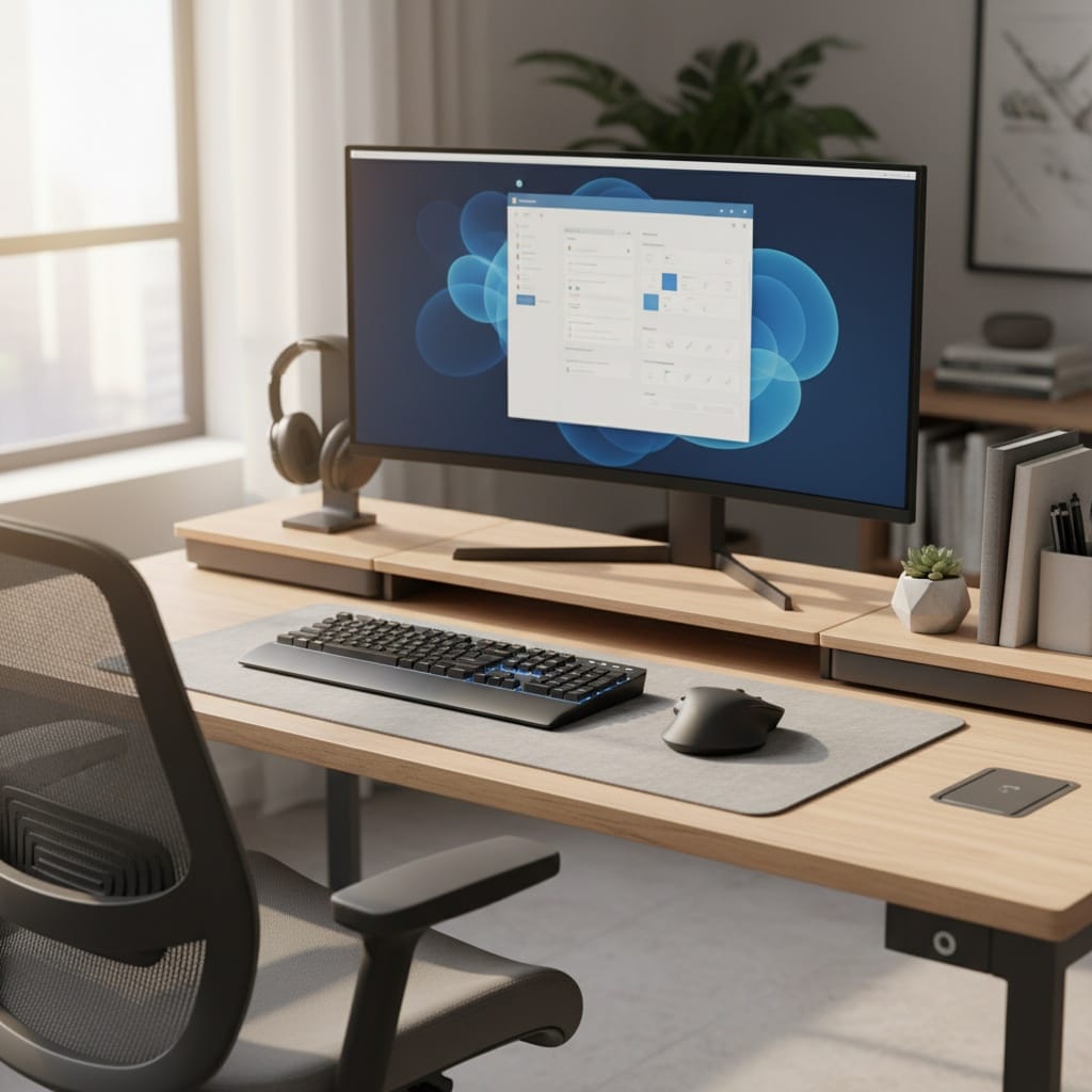 desk detail workspace 23379189