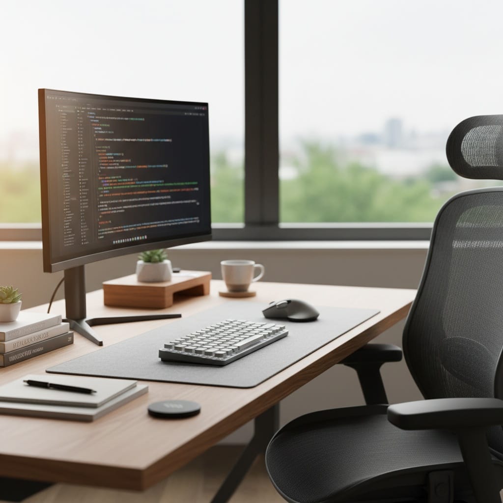 desk detail workspace 45976272