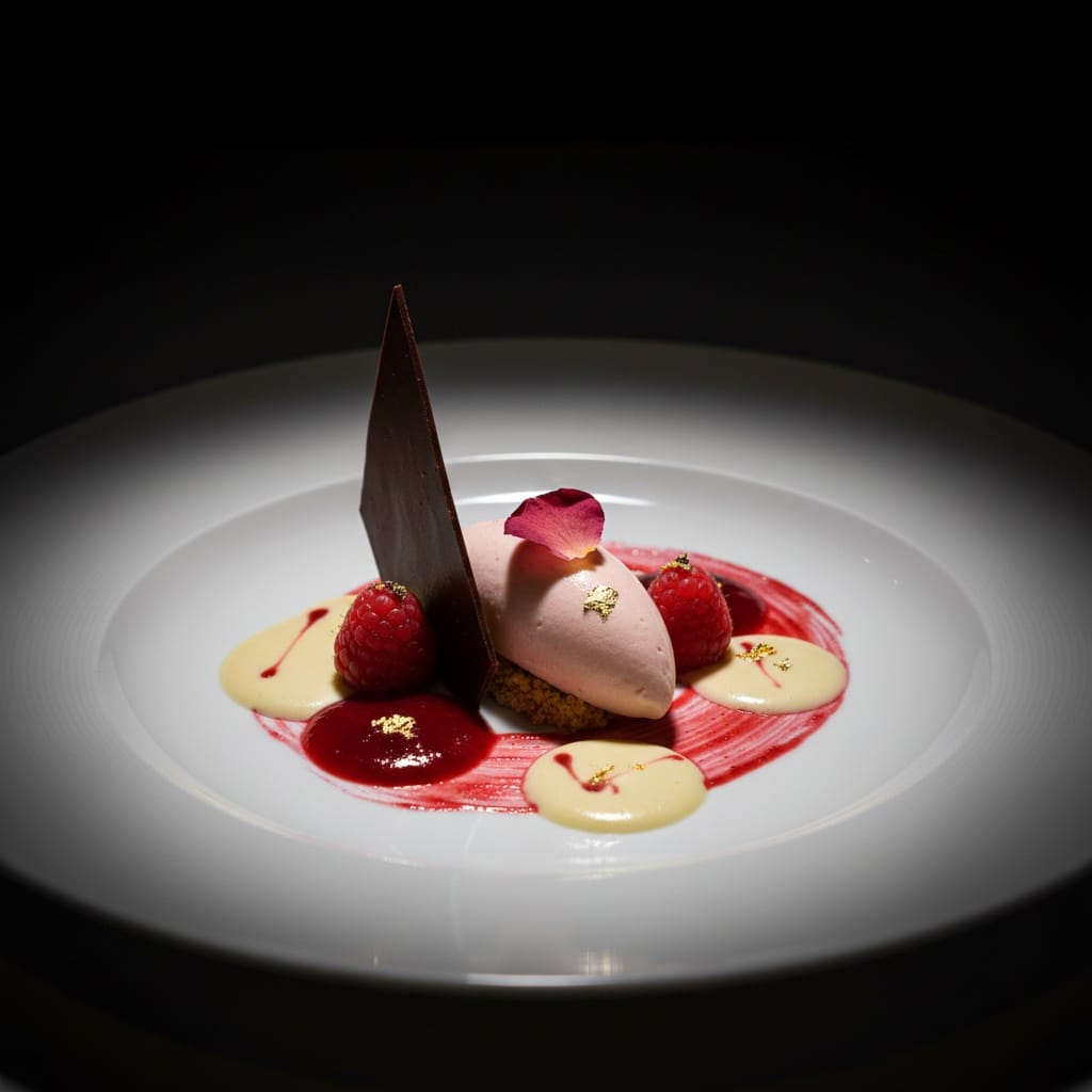dessert artistic presentation 50180510