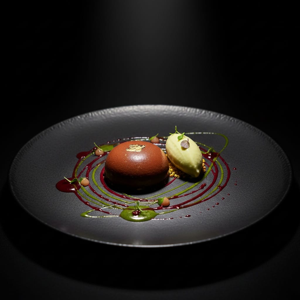 dessert artistic presentation 79900004