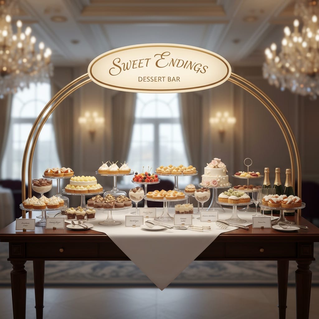 dessert bar station view 44250625