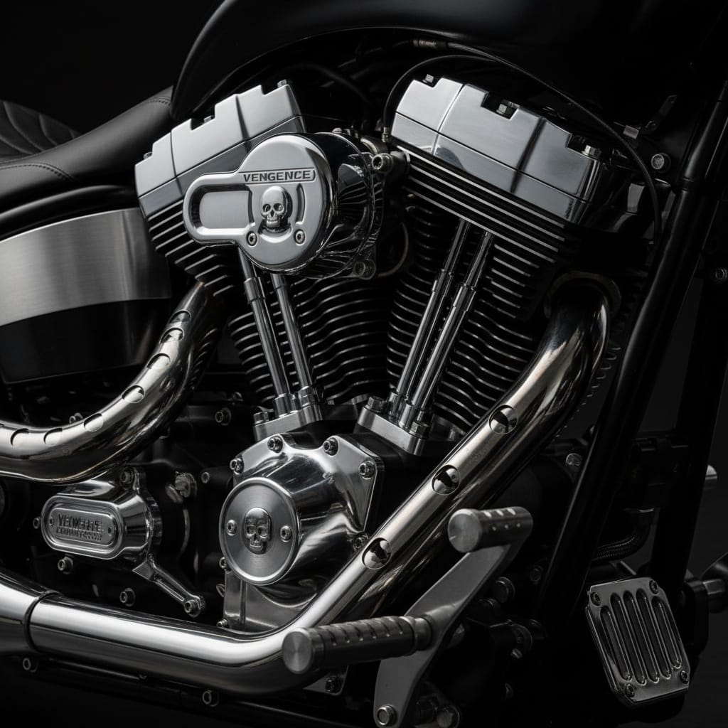 detail shot engine chrome 30593163