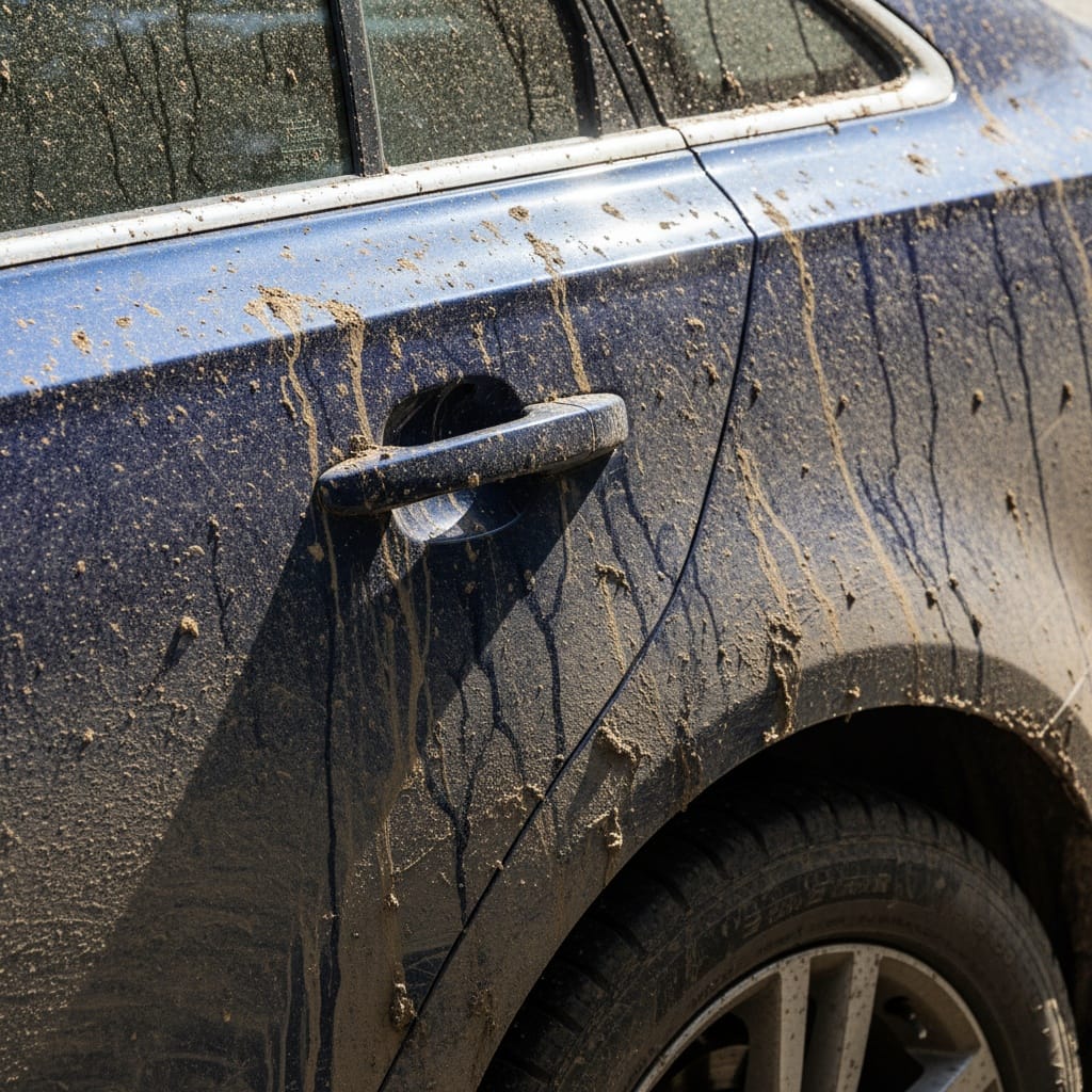 dirty car before shot 65520255