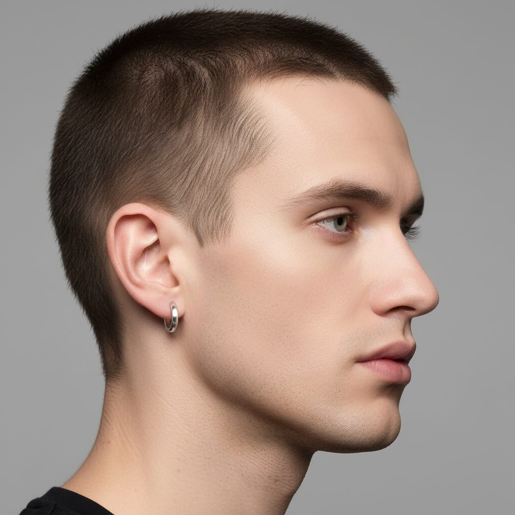 earrings side profile 57664781