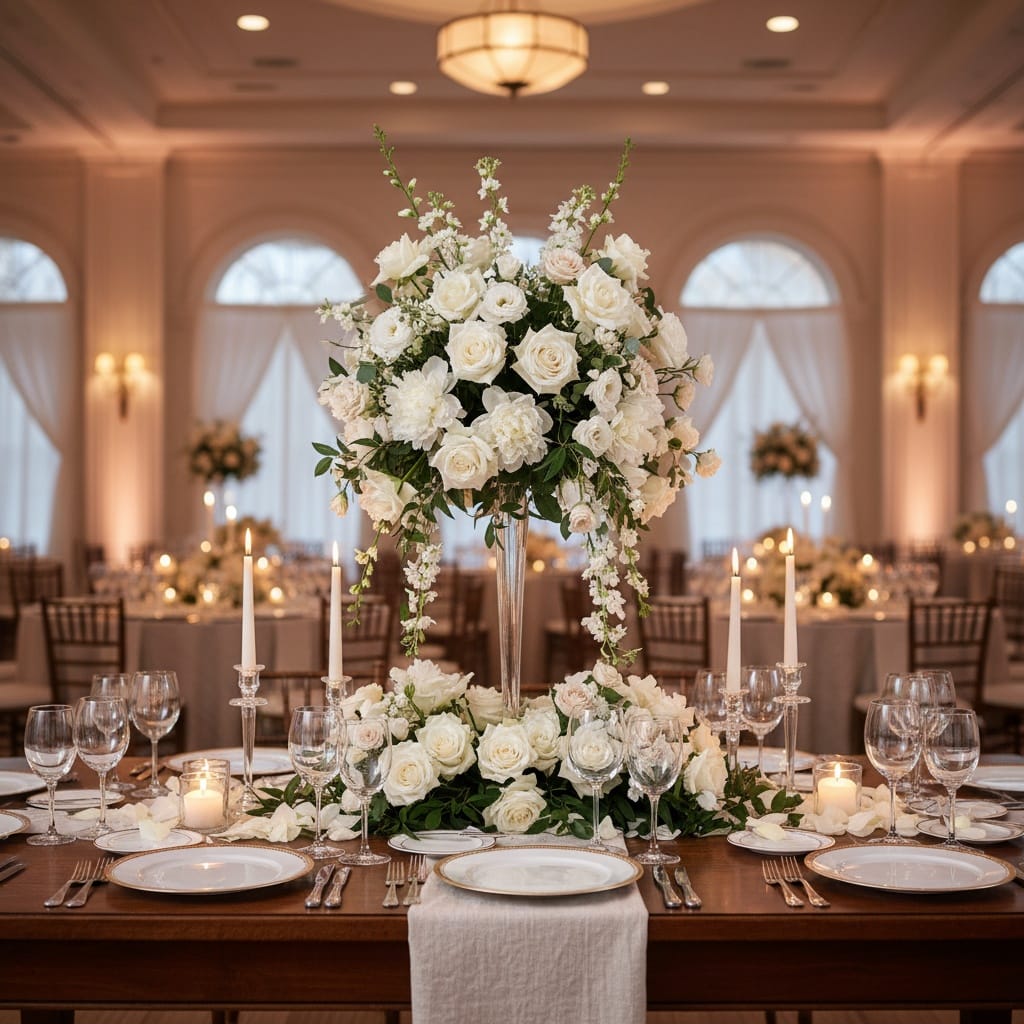 elegant table setting styled 68760147
