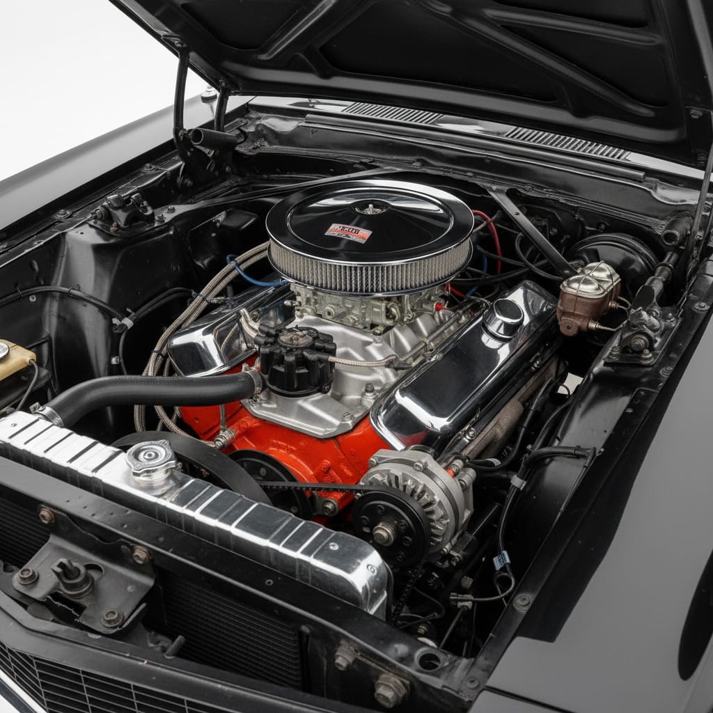 engine bay detail shot 42087632