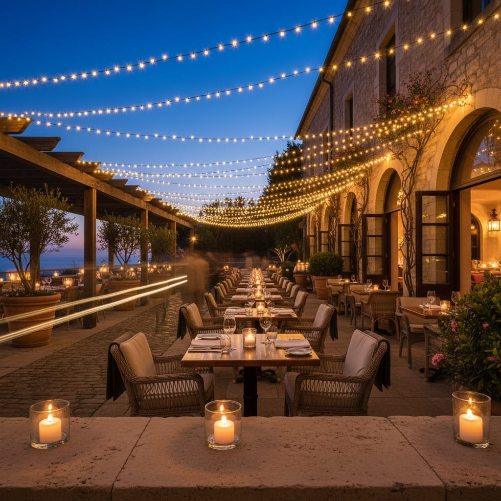 evening ambiance lighting 29905368