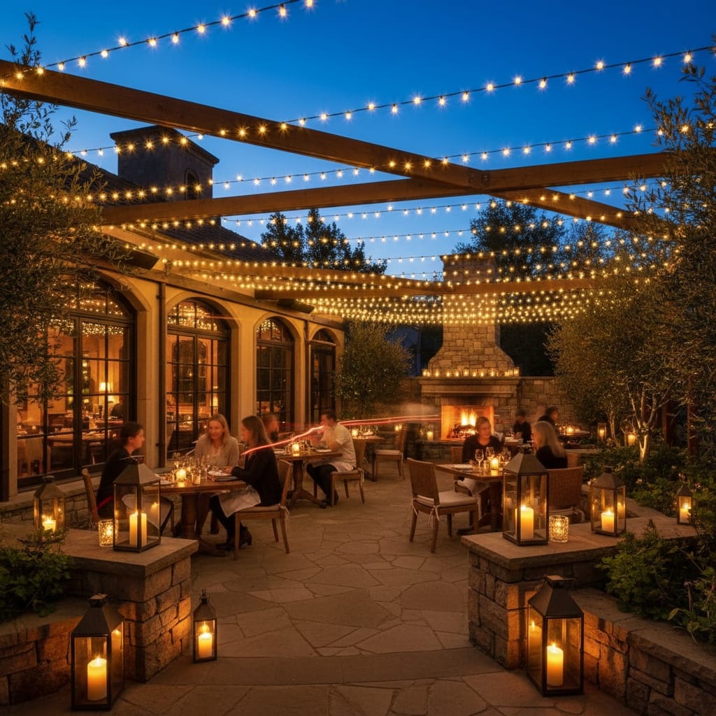 evening ambiance lighting 92116778
