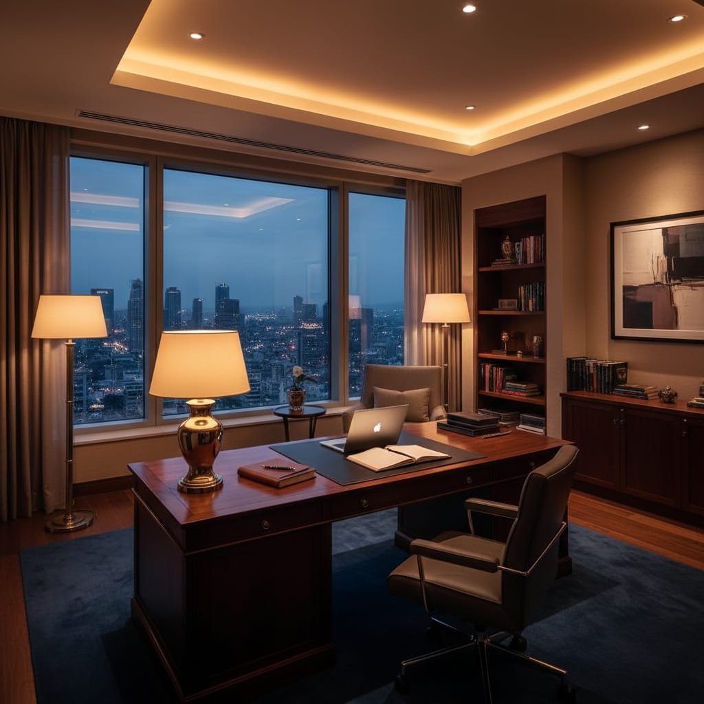 evening ambient lighting 63567428