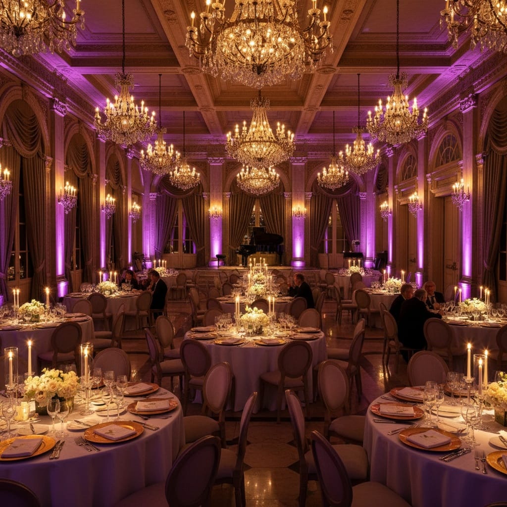 evening event lighting 43257647