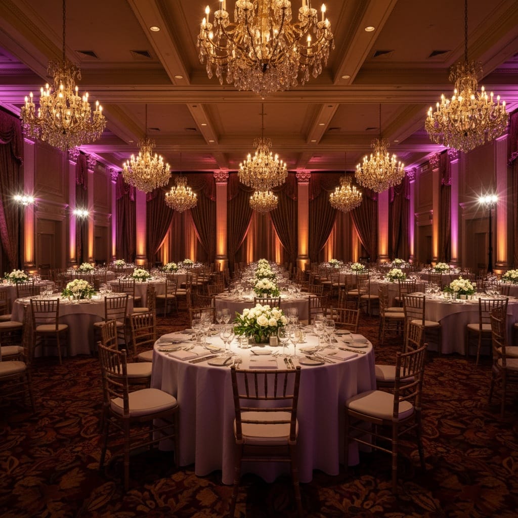 evening event lighting 51395550