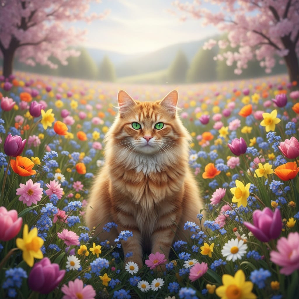 flower field spring 73659681