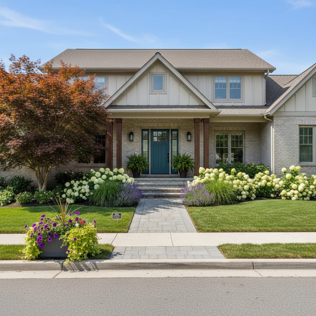front entrance curb appeal 50243567