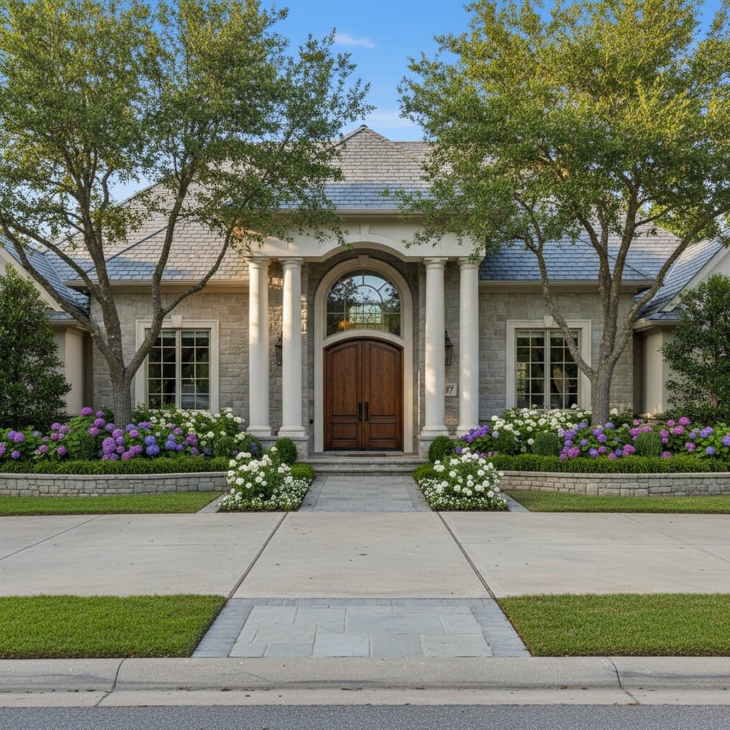 front entrance curb appeal 99380899