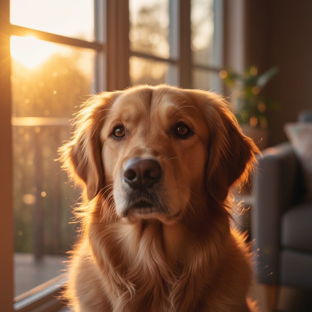 golden hour window portrait 31543293