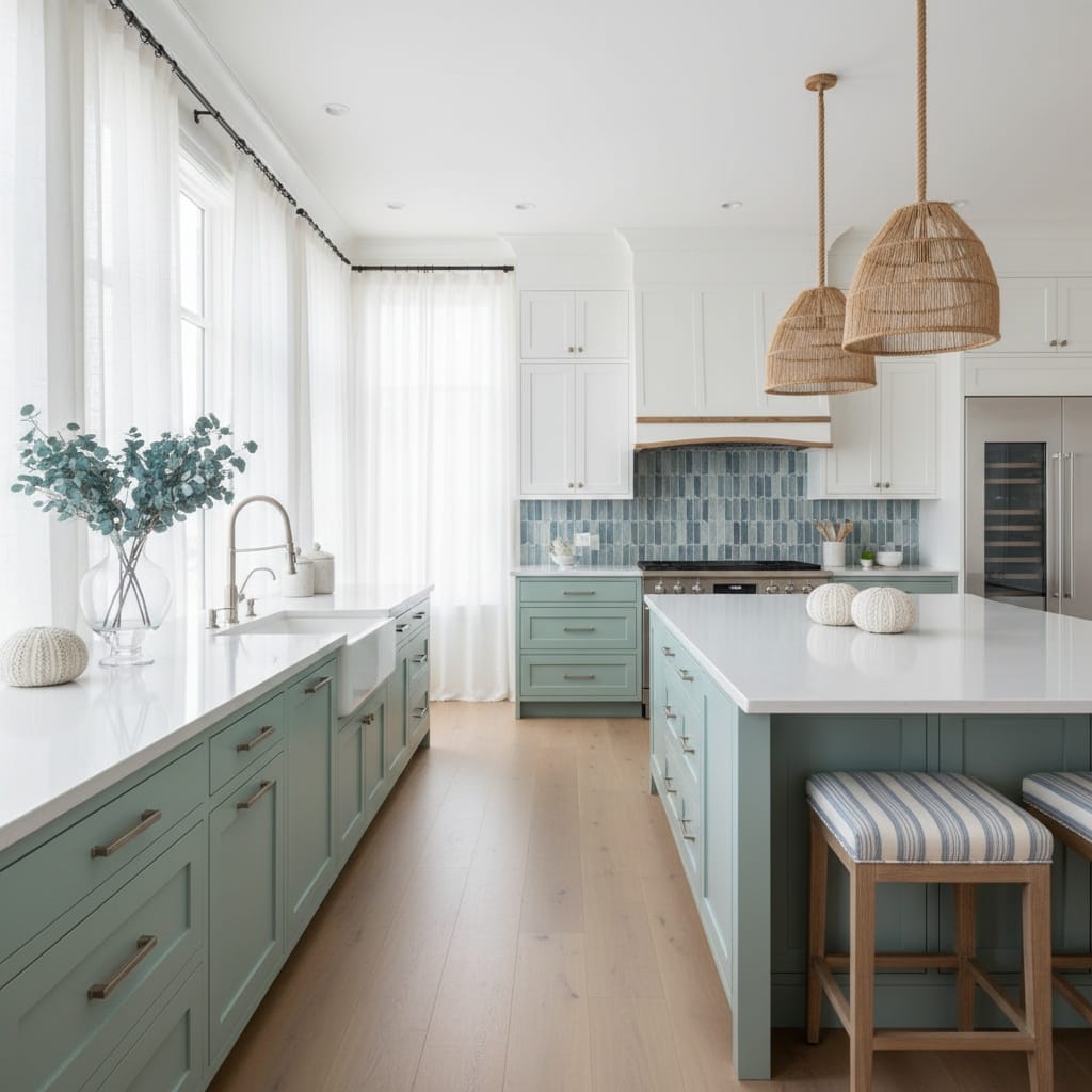 gourmet kitchen coastal 32263474