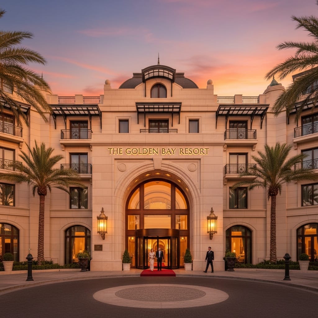 grand entrance golden hour 28648156