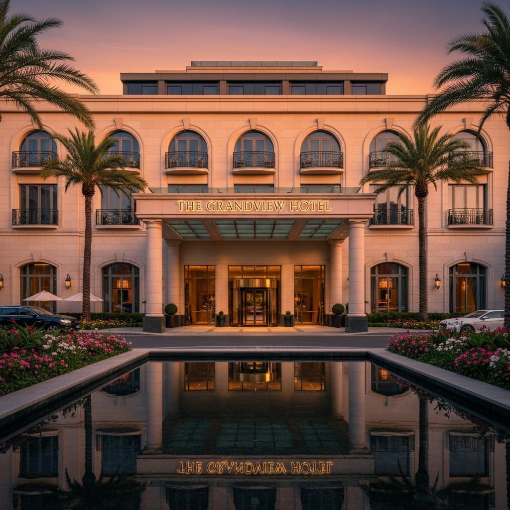 grand entrance golden hour 82838878