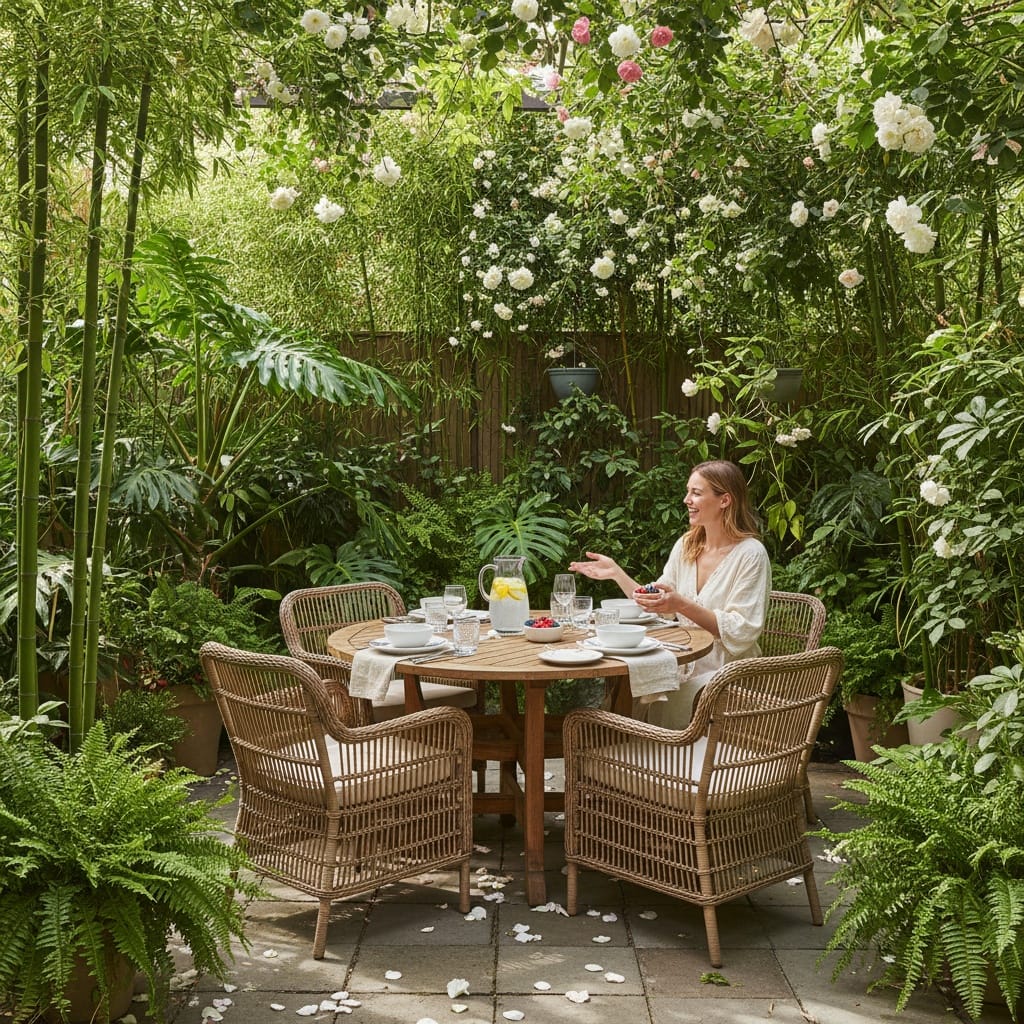 greenery garden atmosphere 92144312