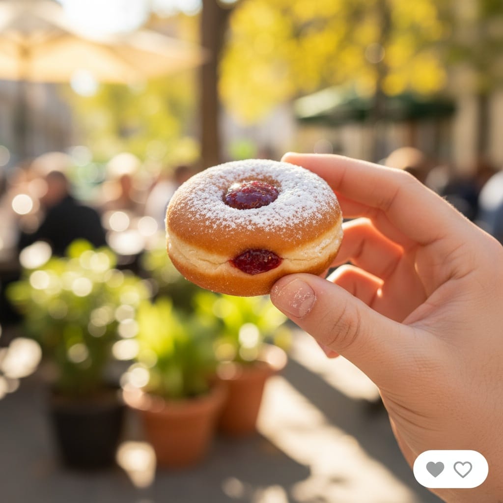 hands holding dessert 27048312