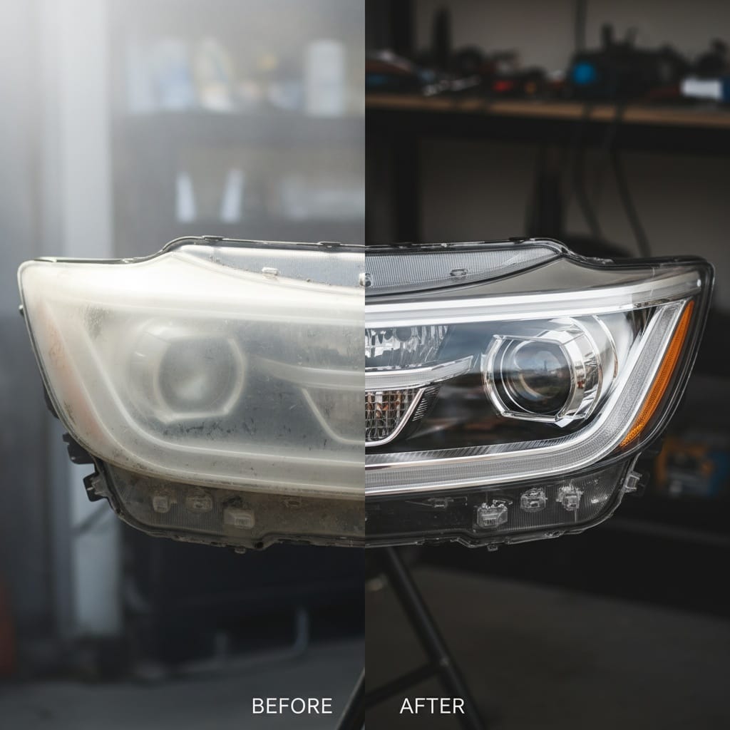 headlight restoration detail 40740635