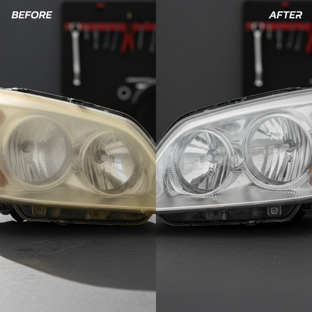 headlight restoration detail 83187726