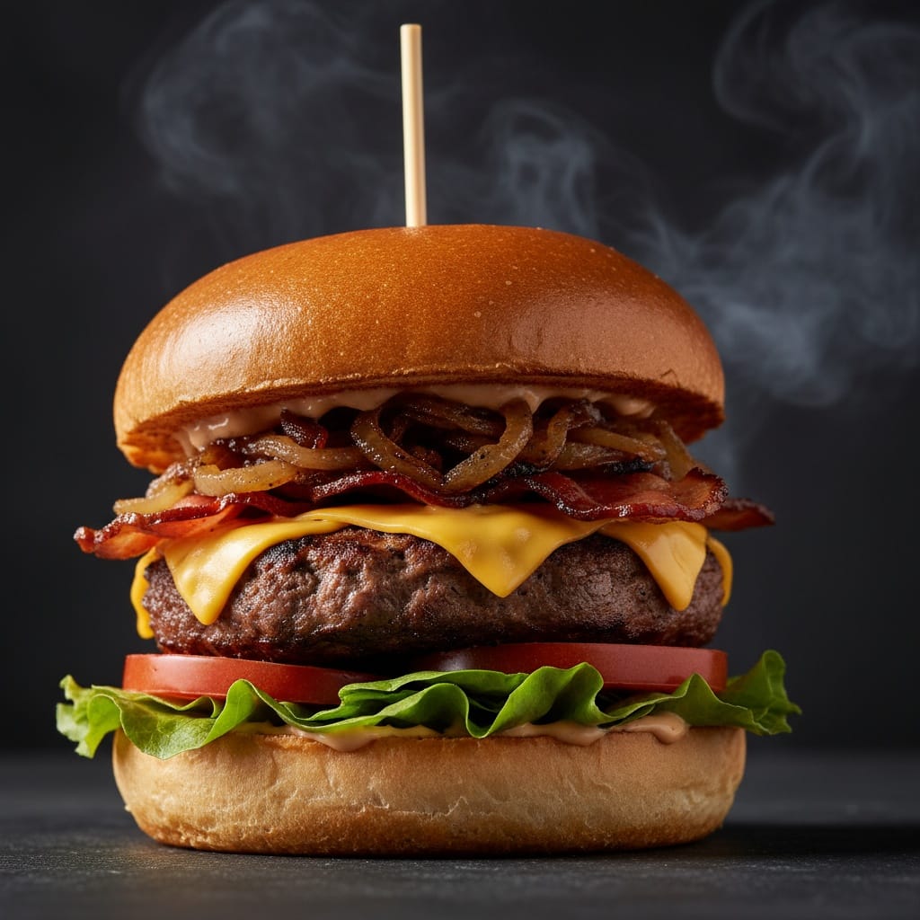 hero burger dramatic side 19637501
