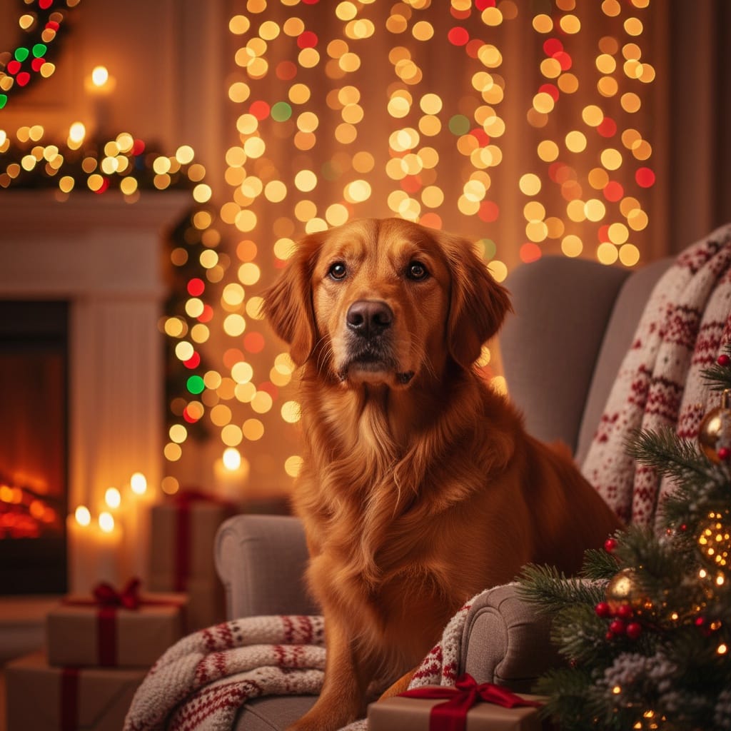holiday festive lights 65645495