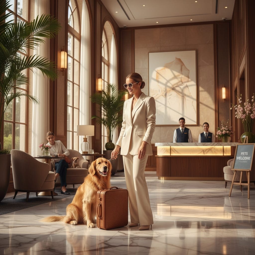 hotel lobby welcome 20370033