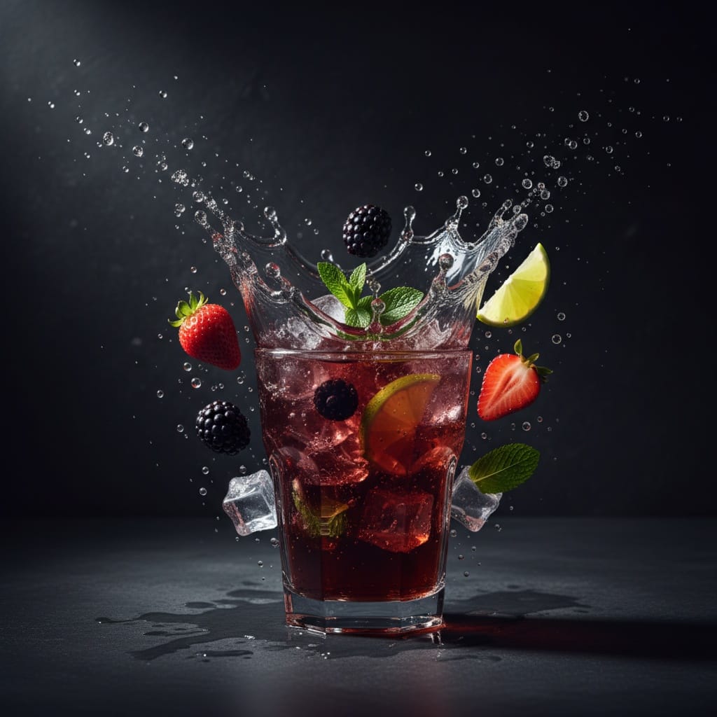 ingredient splash action 92580222
