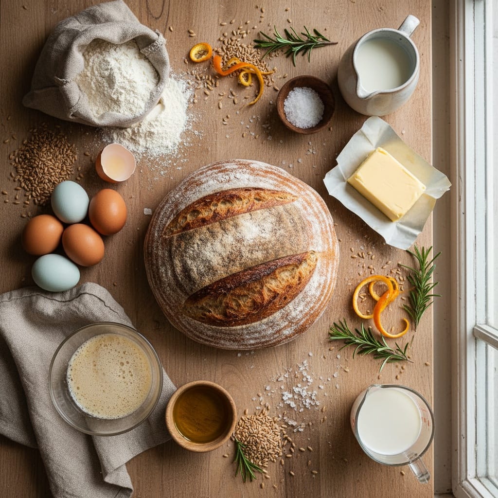 ingredients scattered composition 57284658