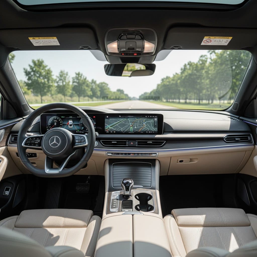 interior dashboard driver view 63391229