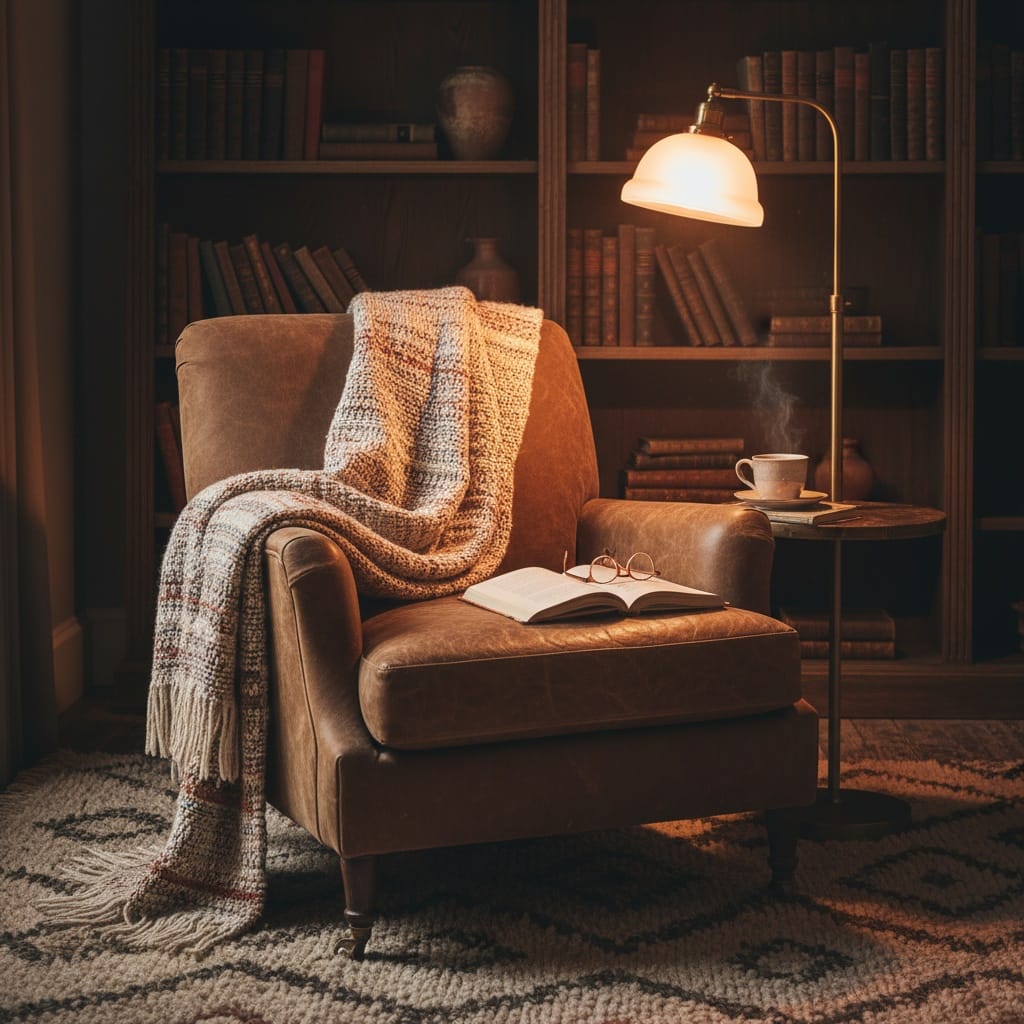 intimate reading nook 35291391