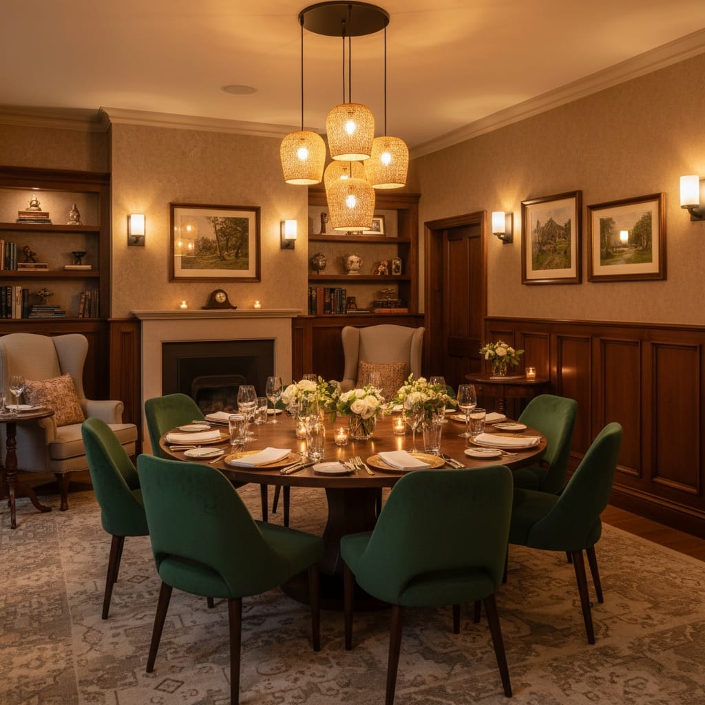 intimate small party setup 74154099