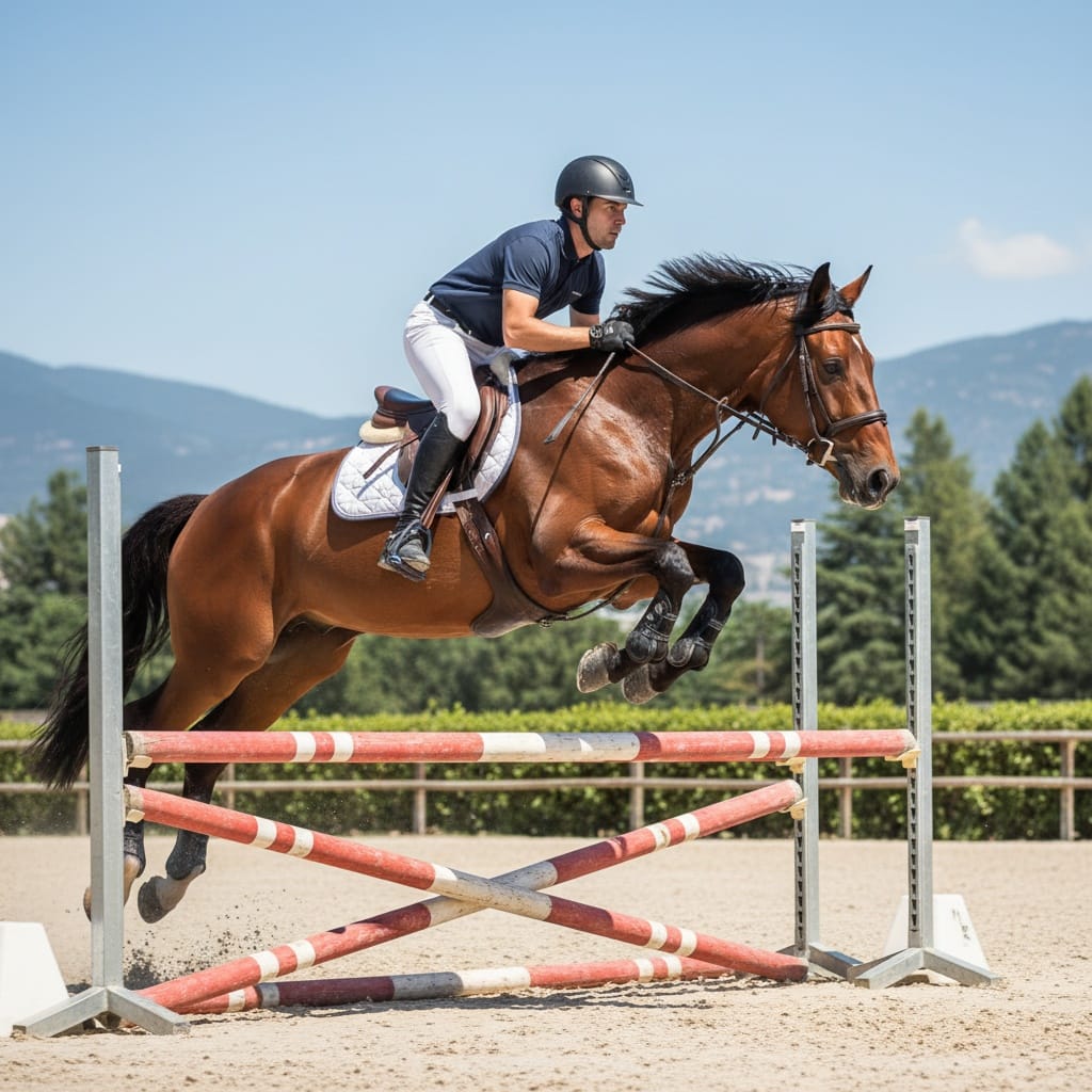 jumping training session 53305437