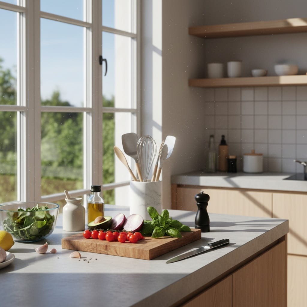 kitchen counter lifestyle 25597612
