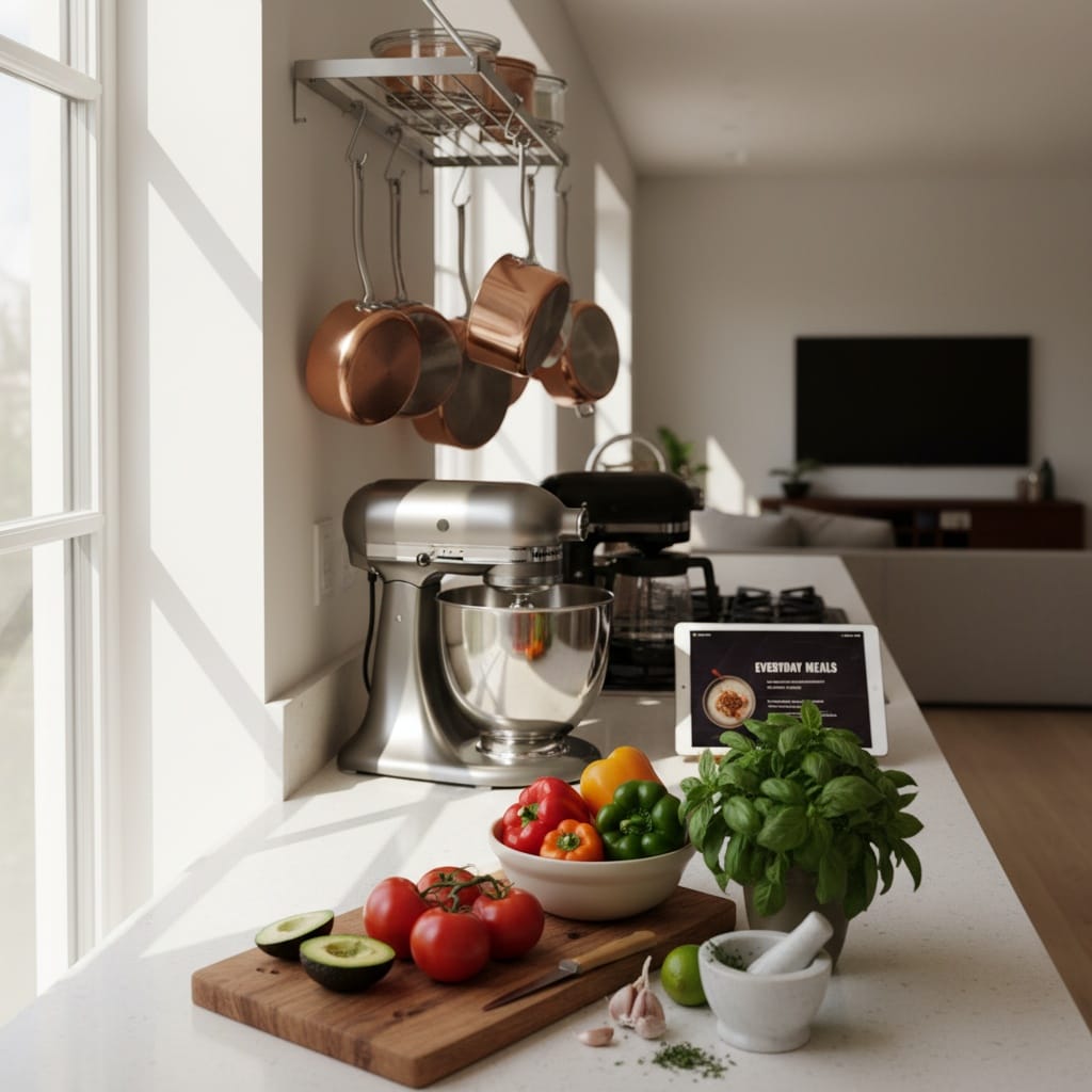 kitchen counter lifestyle 47615123