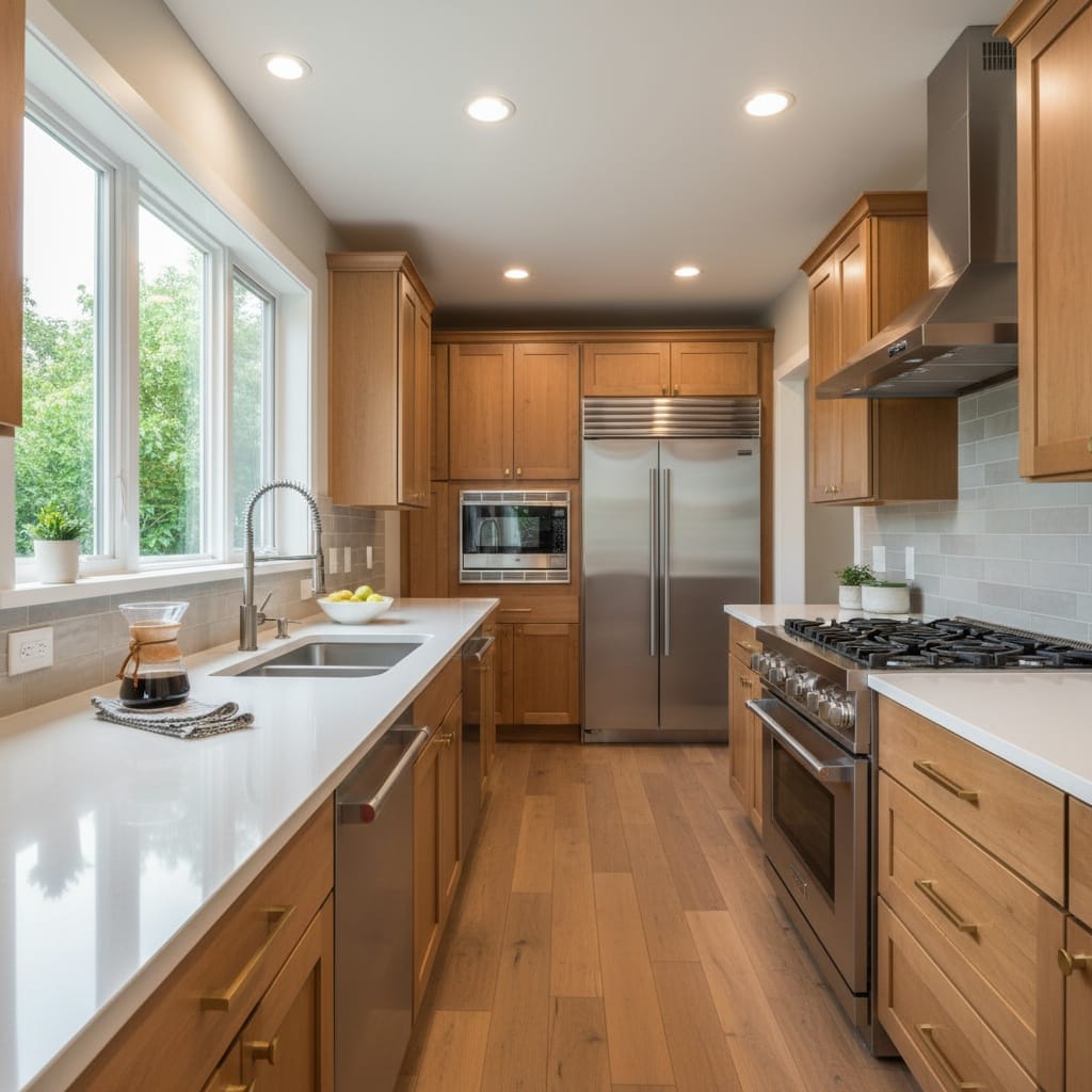 kitchen modern countertop view 85427070