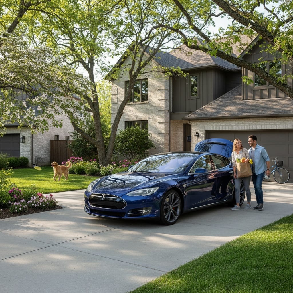 lifestyle driveway scene 61680844