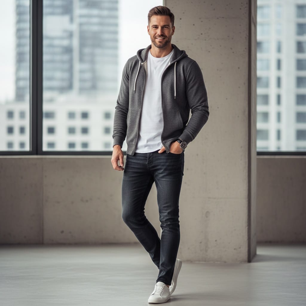 lifestyle model wearing 72405033