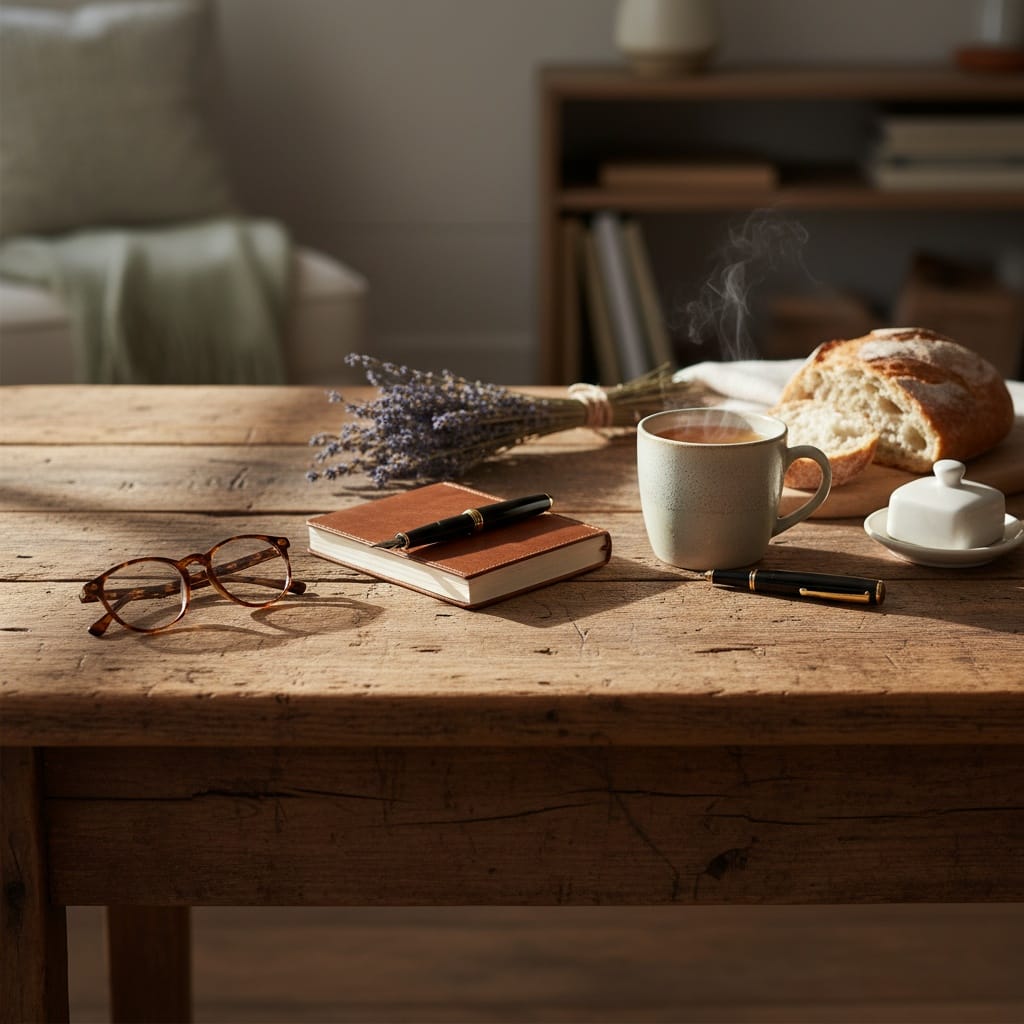 lifestyle wooden table 96716049