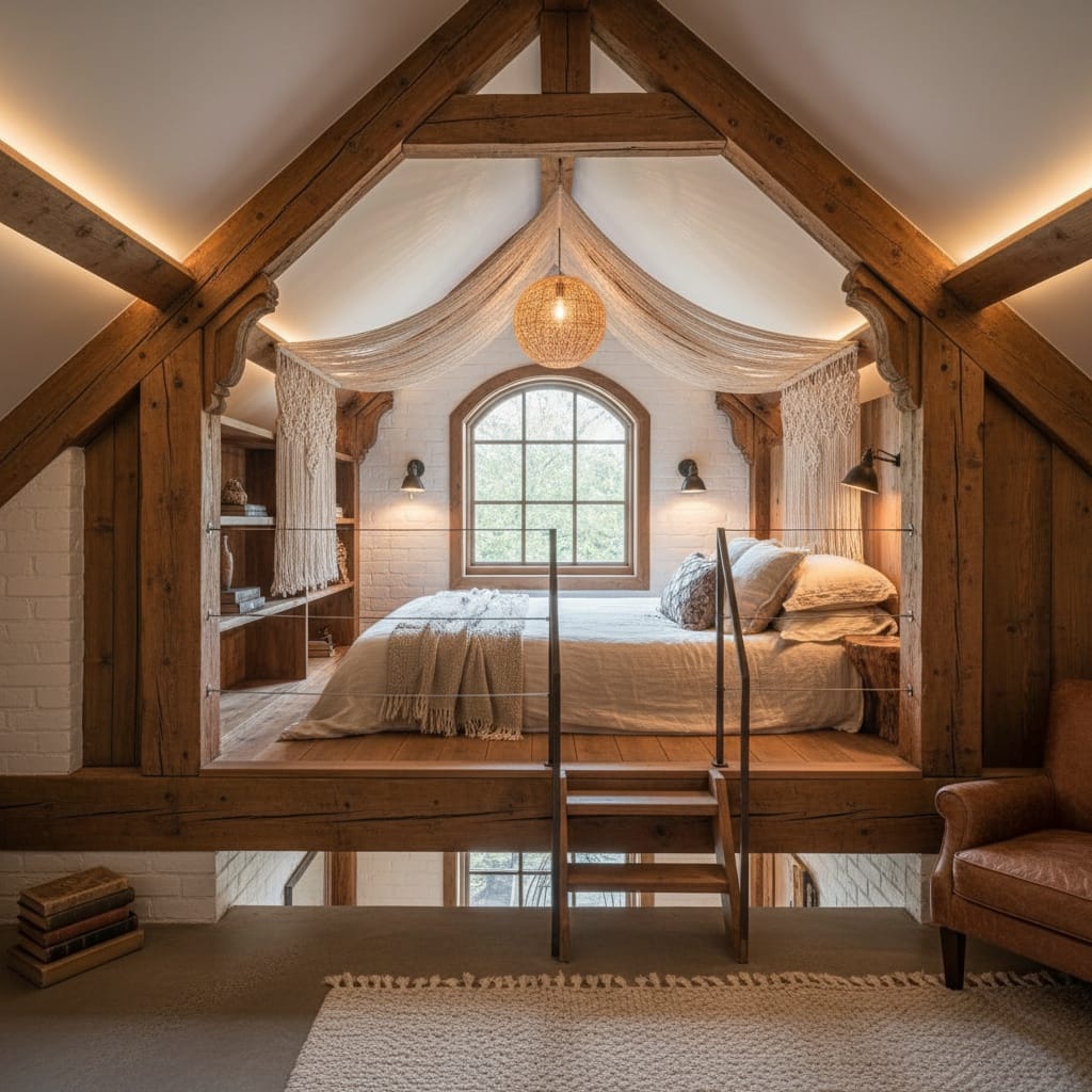 loft sleeping area cozy 53116195