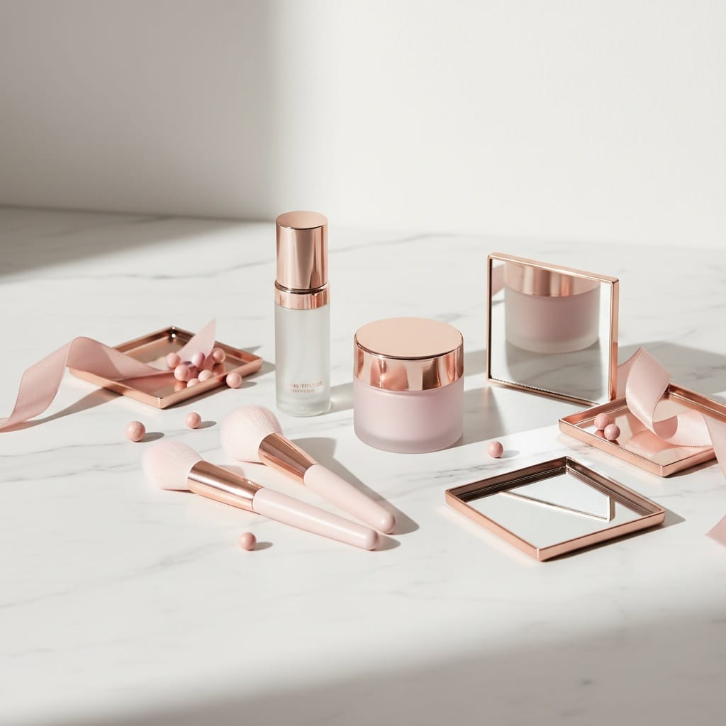 luxury marble flat lay 52081257