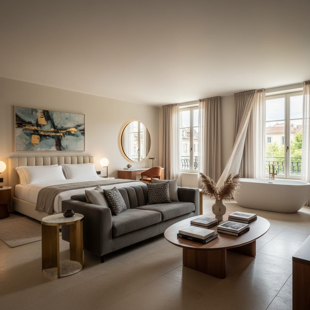 luxury suite wide angle 28794267